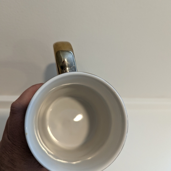 Rifle Paper Co. Floral Ceramic Mug with Gold Handle - Picture 3 of 6